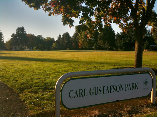 Carl Gustafson Park in Vancouver Heights