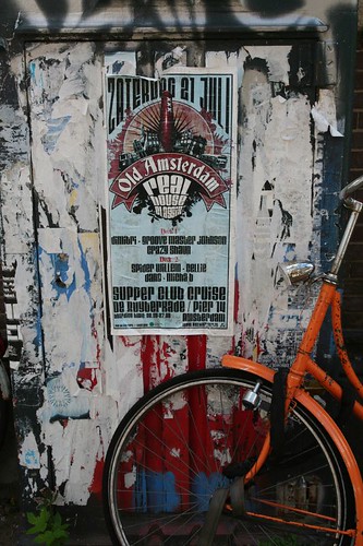 Bike and poster