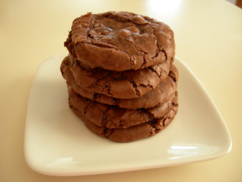 Chewy Chocolate, Chocolate Chip Espresso Cookies