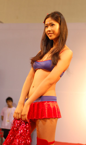 Sexy Beauty Model in Festival Pageant