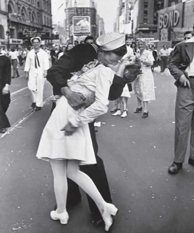 times square kiss 1945. V-J Day, Times Square, [1945]