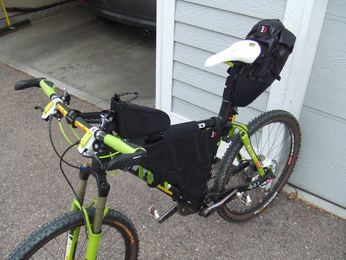 CTR bike with bags