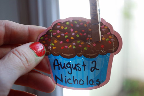 Nick's Cupcake Tag