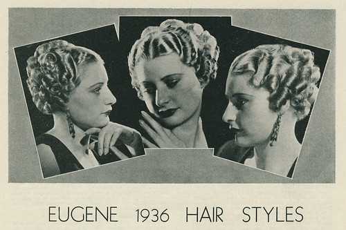  Eugene 1936 hair styles · A Eugene wave