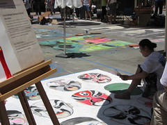 First Sunday in Pasadena: Sidewalk Drawing Competition