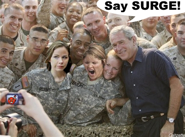 US Iraq Bushes