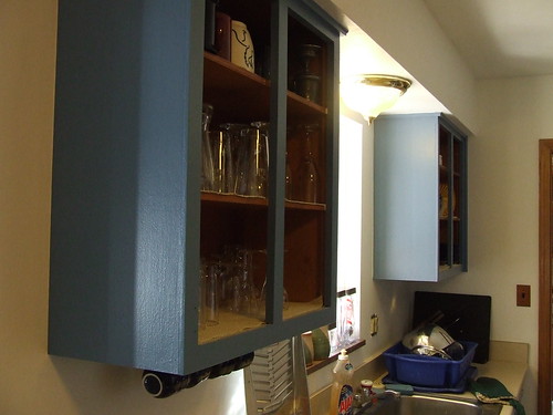 Painted cabinets