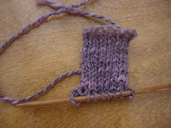 Peruvian Plying knit up