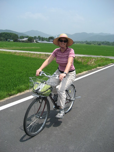 Wasabi farm bike ride