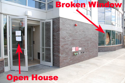 Open House-Broken Window