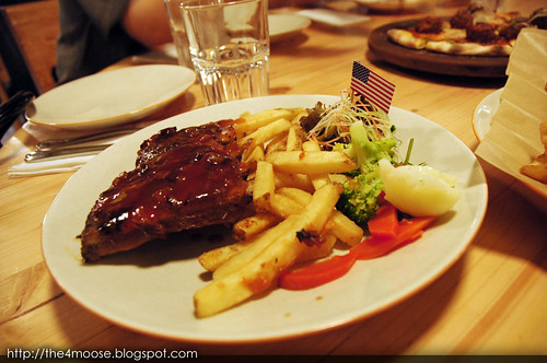 District 10 Bistro Wine Bar - Roasted Baby Back Ribs with Smoky Barbeque Sauce