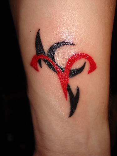 Aries Tribal Tattoo | Zodiac Symbol Tattoos