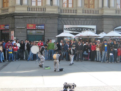 Street Performers at Plaza de Armas