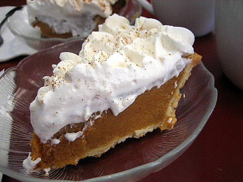 Pumpkin Pie at Bakers Square