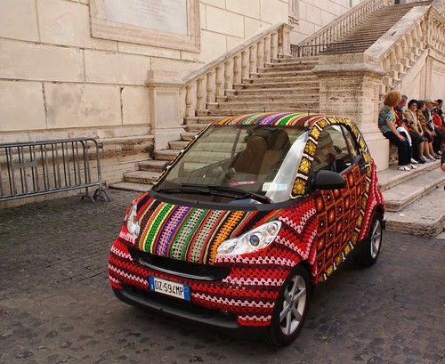 Crocheted Smart Car