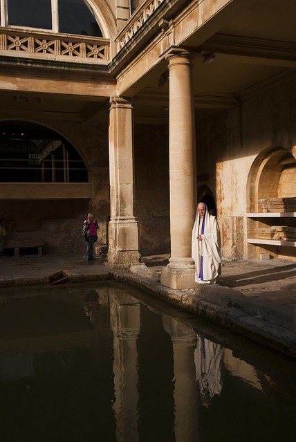 Priest at the Roman Baths