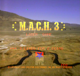 M.A.C.H. 3 - Title Screen