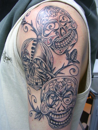 Tagged with calaveras, tatuajes, tattoos, mexican