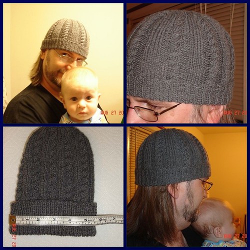 cable hat mosaic