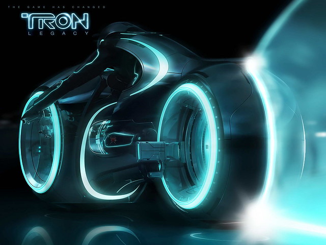 Tron Legacy lightcycle