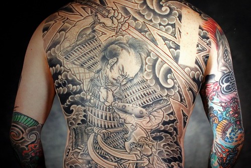 new skool tattoos. samurai Tattoo by New Skool