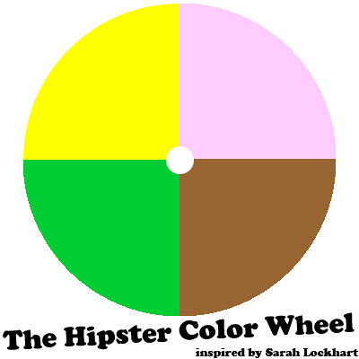 the Hipster Color Wheel