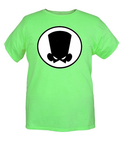 Fanboy And Chum-Chum Green Logo T-Shirt