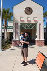 Ty and Daddy in Florida