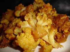 Aaloo Gobi (Cauliflower with potato)