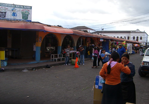 local fruit & vegetable market- otavalo, ecuador