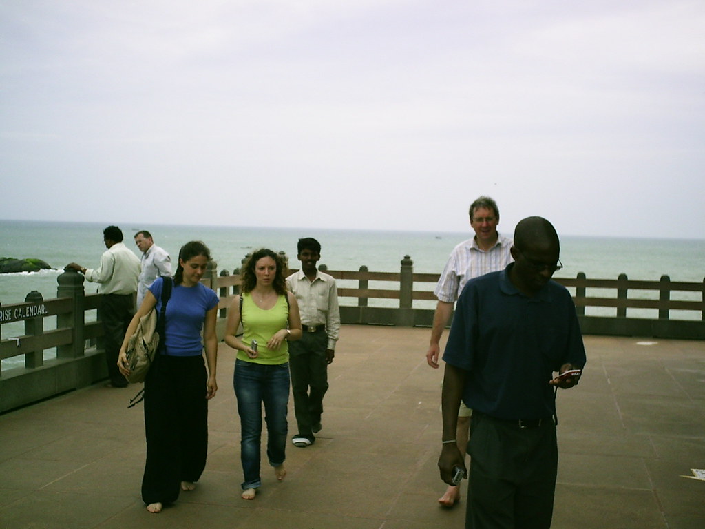 Tourists visiting Vivekananda Rock Memorial<br />
