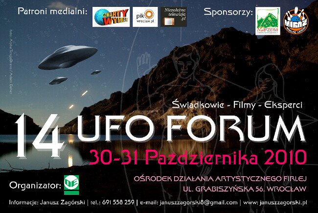 14 UFO Forum - Plakat