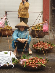 Vendedora de frutas