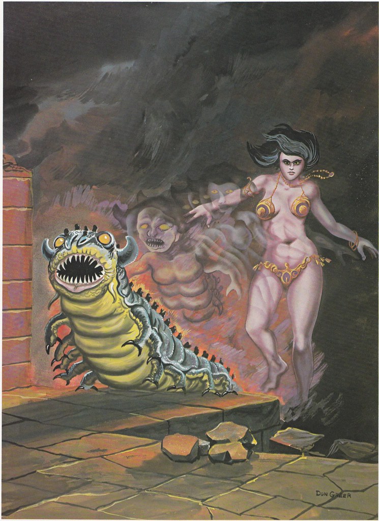 Down In The Dungeon - Don Greer, Rob Stern (Squadron-Signal_1981)-The Changling