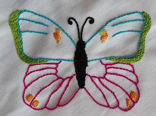 1st finished butterfly for curtain