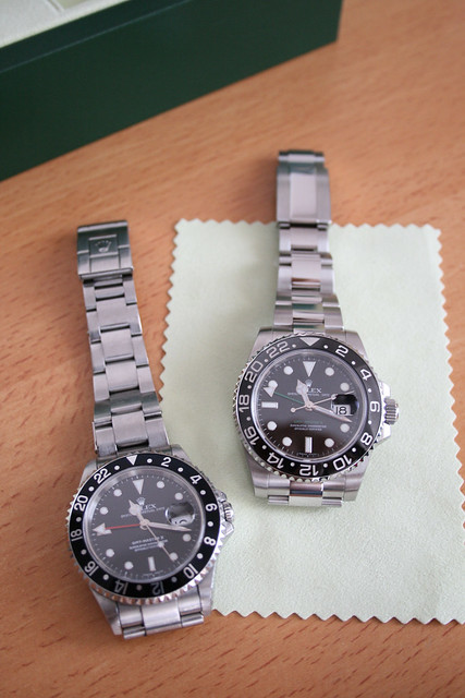 Rolex GMT 2 and 2007 GMT 2.1 | Flickr - Photo Sharing!