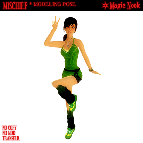 Mischief (Modeling Pose from Magic Nook)