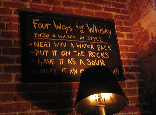 Four Ways for a Whisky