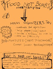 Local Flyer - Food Not Bombs