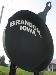 Iowa's Largest Frying Pan