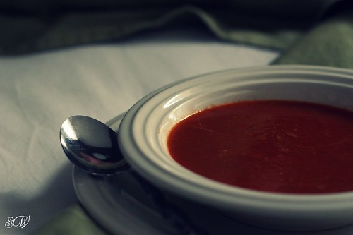 Tomato Roasted Red Pepper Bisque