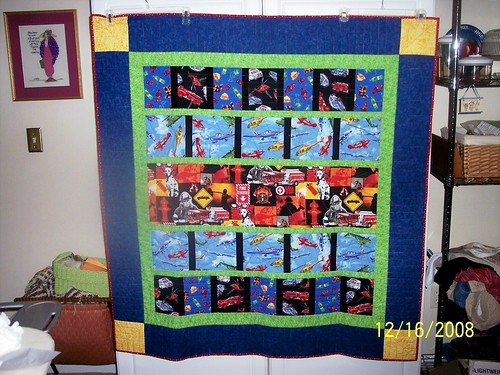 Gage's Action Quilt