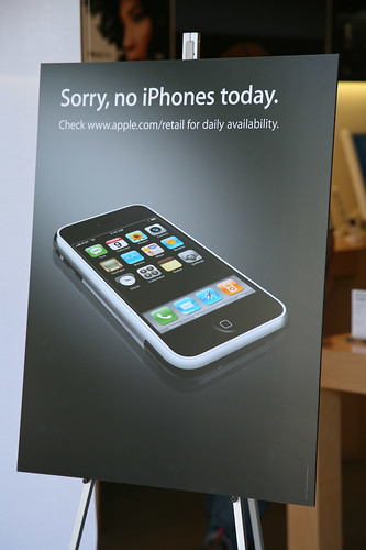 Sorry, no iPhones today