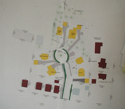 Site plan along Tiffany Street