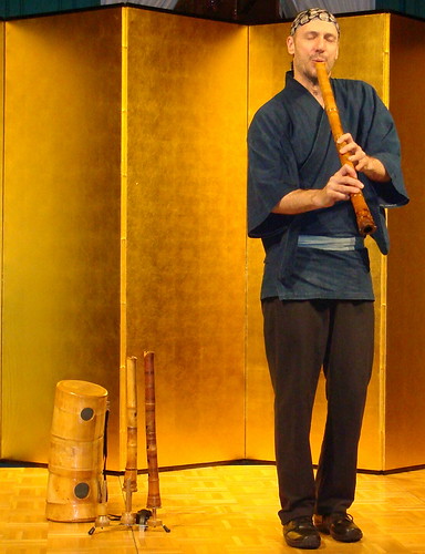 Sakuhachi performance