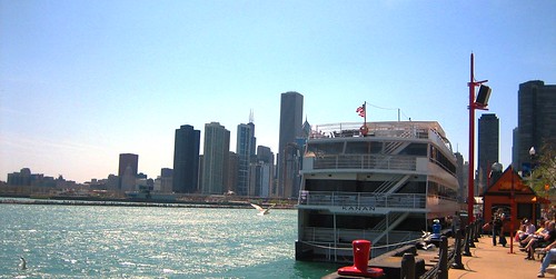 Boat named "Kanan" @Navy Pier, Chicago, IL