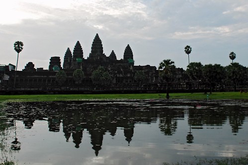 Angkor Wat Reflection Cliche