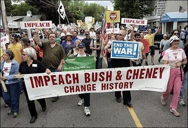 Kennebunkport Protesters Demand Impeachment