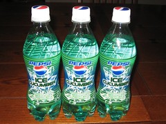 Pepsi Ice Cucumber ... only available in Japan. (07/16/2007) 