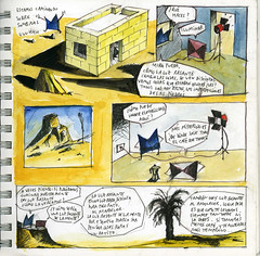 mataparda espinita comic bocetos proceso<br />luz rasante historia original
